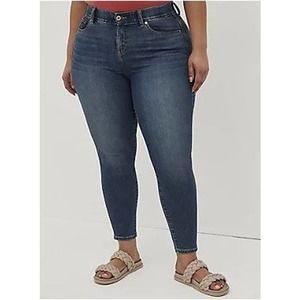 Torrid Premium High Rise Bombshell Skinny Jeans Stretch Women's Sz. 22S NEW